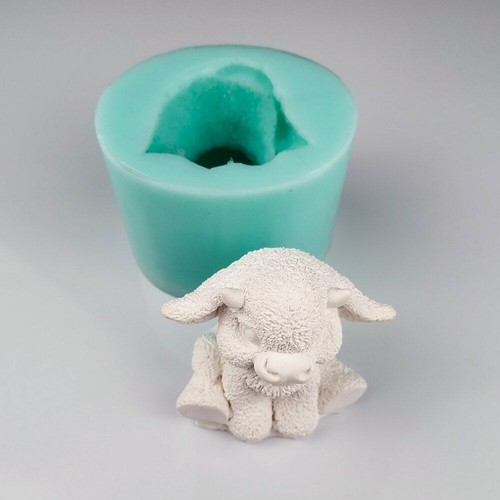 Zodiac Ox Silicone Molds Baby Cow Clay Mold Resin Making Crafts Supplies 1pc Set - Picture 6 of 12