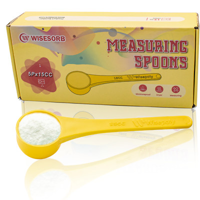 5P 15CC Spoons, Powder Measuring Spoon with Drying Great for Powder Storage