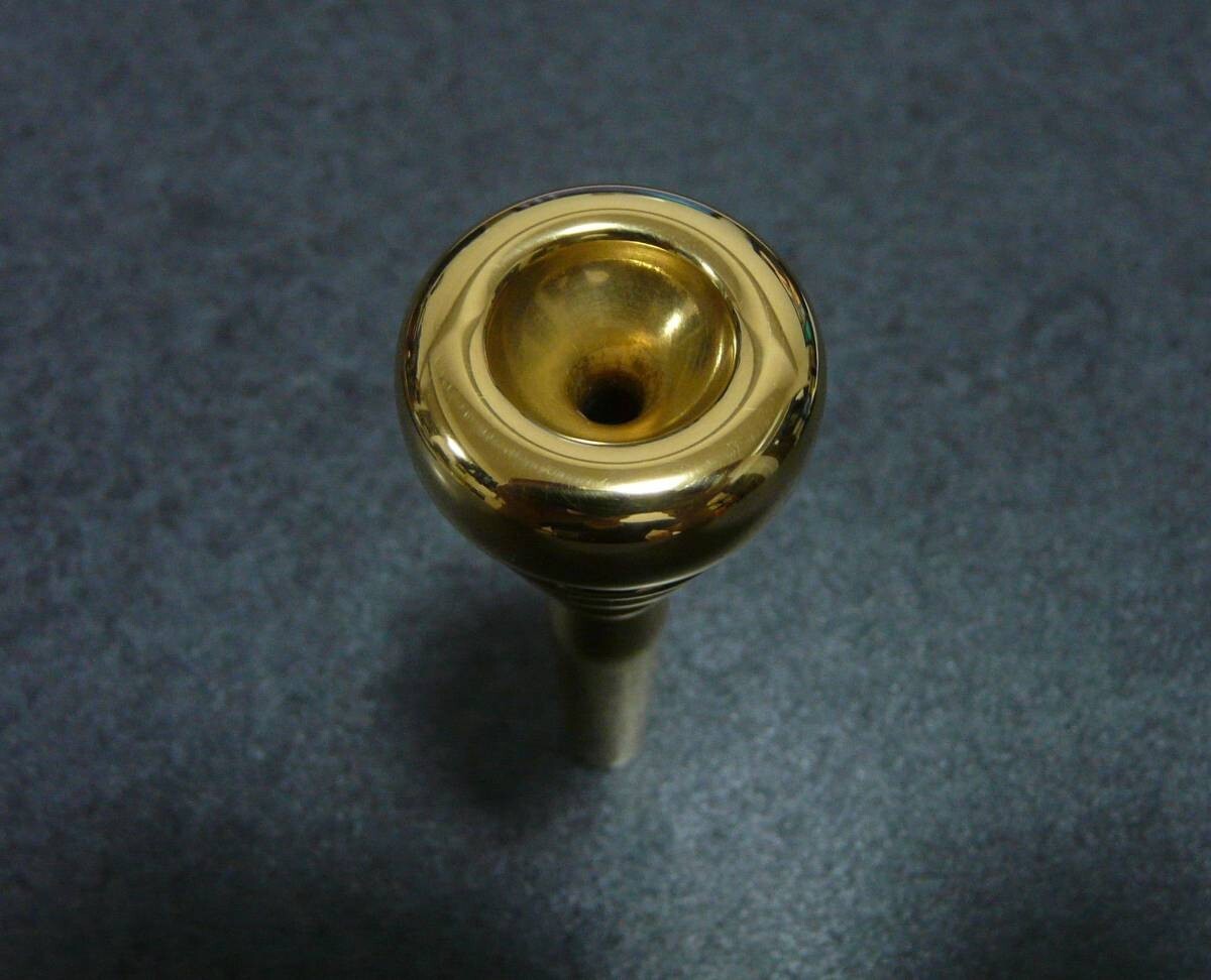 VINTAGE RUDY MUCK Trumpet Mouthpiece 19C Gold Plated MINT VINTAGE RUDY MUCK Trumpet Mouthpiece 19C Gold Plated MINT