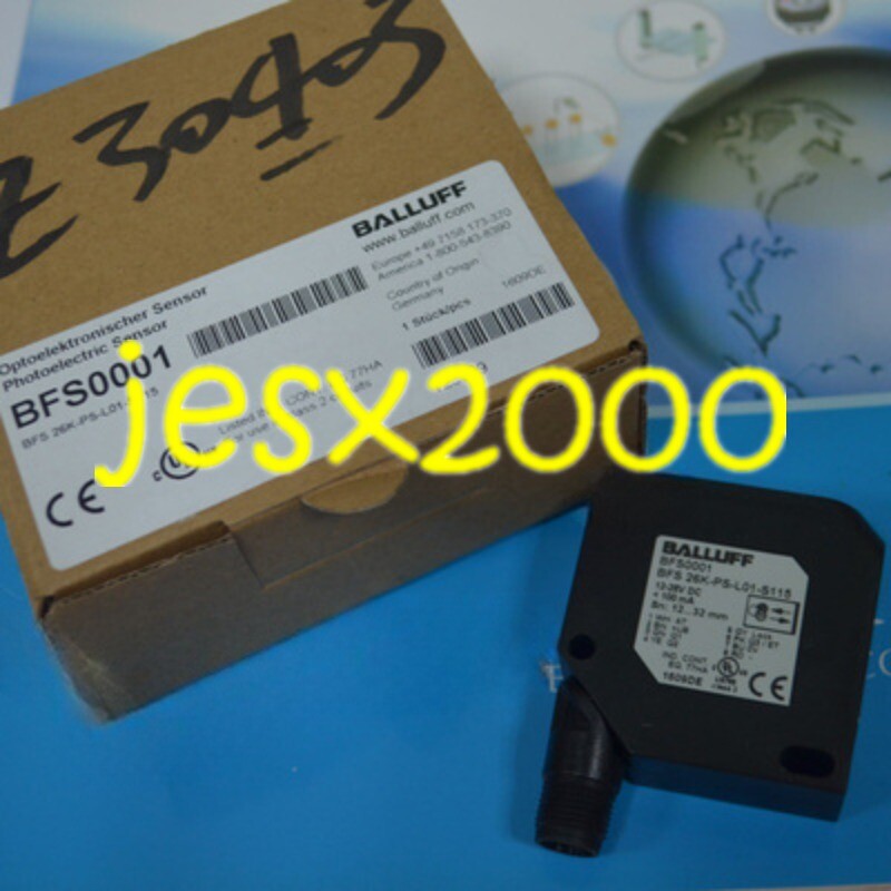 #1PC新しいバラフ誘導近接センサーBFS 26K-PS-L01-S115 #LM 1PC NEW BALUFF inductive proximity sensor BFS 26K-PS-L01-S115 #LM