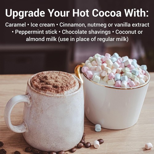 Milkboy Gourmet Hot Chocolate Mix - Vegan, Kosher, Gluten Free, 12 OZ - Picture 7 of 7