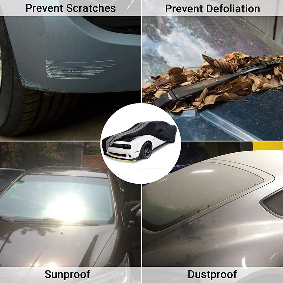 For Mclaren 570S 570GT 3.8 Satin Stretch Car Cover Indoor Dustproof Anti-Scratch - Image 3 of 4