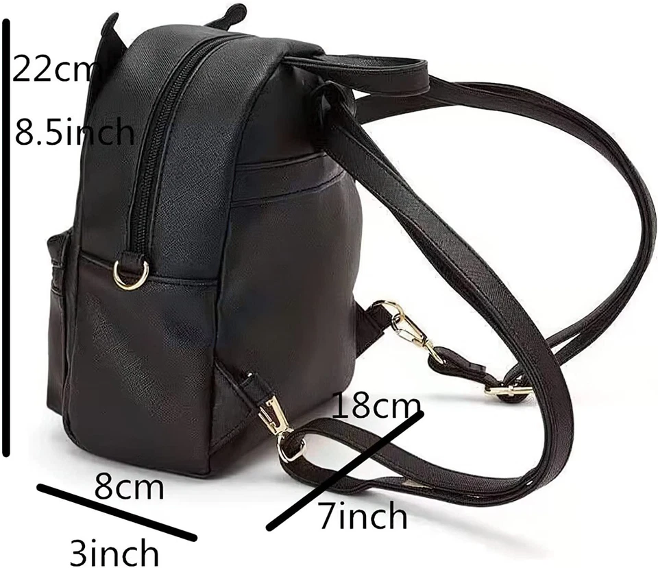 Sanrio Hallo Kitty PU Leather Shoulder Bag Mini Backpack Crossbody Bag - Image 2 of 4