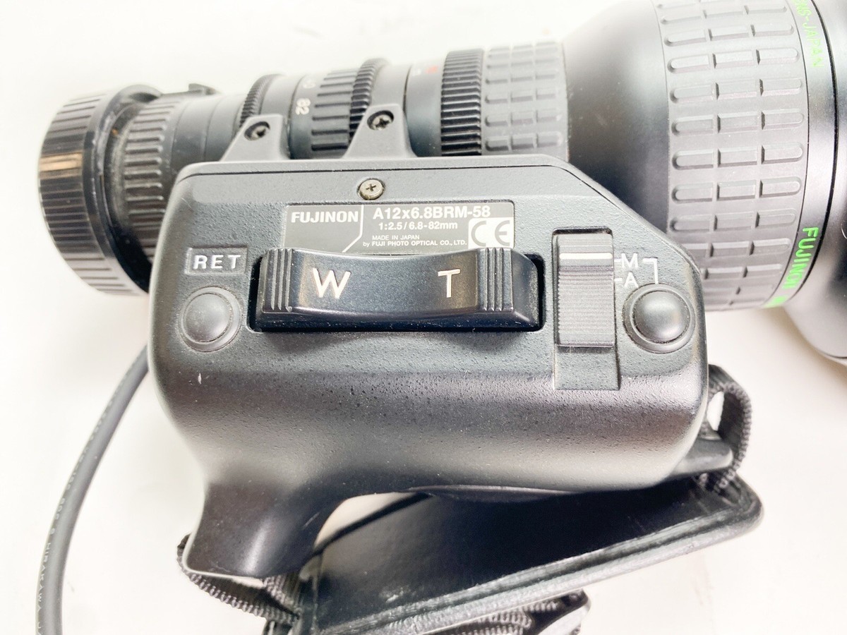 Fujinon A 12x6.8 BRM-58 Wide Zoom Lens 2.5/ 6.8-82mm, B4-mount | eBay