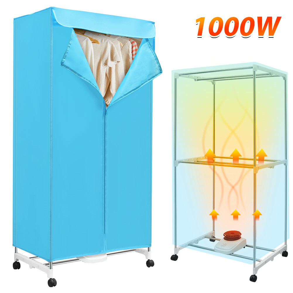 Foldable Electric Clothes Dryer Indoor Home Dorms Buddy Best Hot Air Dry Machine eBay