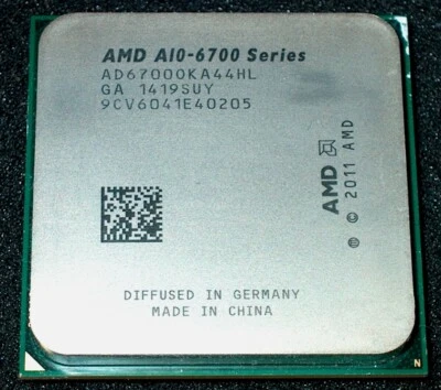 AMD A10-6700 CPU a10 series quad-core 4mb 3.7ghz interface fm2 65w processor - Bild 1 von 2