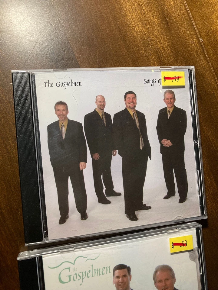 The Gospelmen CD Lot: I’m Gonna Sing & Songs Of Yesterday Genesee MI Ministries  Foto 3 de 4