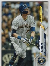 2020 Topps Milwaukee Brewers Team Set Series 1 2 and Update