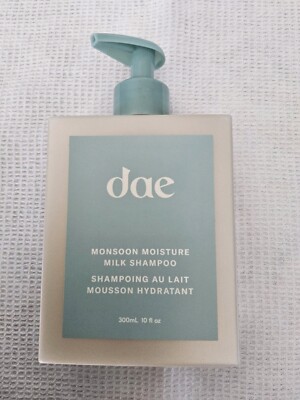 DAE Monsoon Moisture Milk Hydrating Shampoo Hydrates, Calms Frizz, Softens 10oz