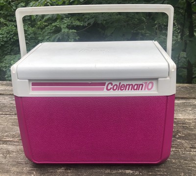 pink coleman cooler