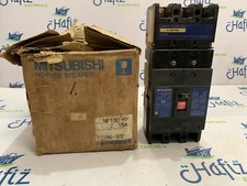 MITSUBISHI NF100-RP 15A 3 POLE NO FUSE BREAKER FREE FAST SHIPPING