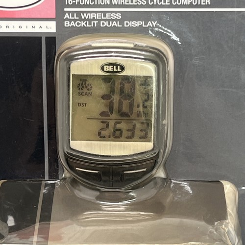 Bell Console 300 Digital Wireless 16 Function Cycle Computer Dual Display New - Picture 3 of 12