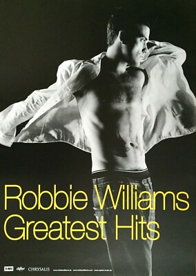 ROBBIE WILLIAMS 2004 PROMO  -  orig. Concert Poster  --  Konzert Plakat - DIN A1