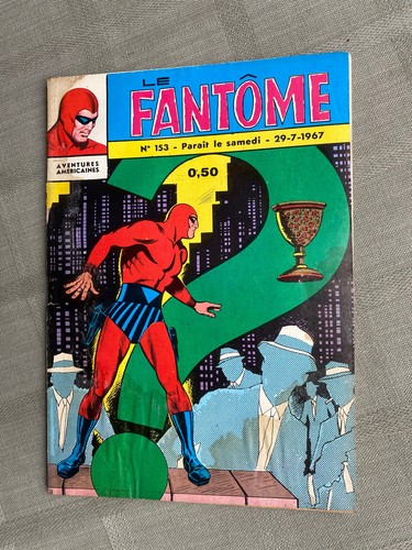 LE FANTÔME 1re SÉRIE N°153 ÉNIGME À MORRISTOWN 1967 EN ÉTAT D'USAGE - Photo 1/4