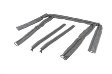 Mastertop Sport Bar Covers Uv Treated For 1992-1995 Jeep Wrangler Yj Black Denim Mastertop Sport Bar Covers Uv Treated For 1992-1995 Jeep Wrangler Yj Black Denim