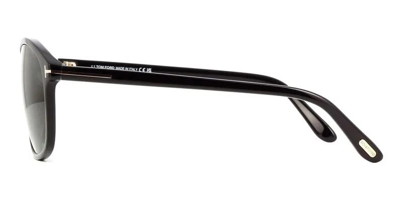 Gafas de sol G2U Tom Ford Prescott TF1027 ECO 01R negras de plástico polarizado 6014140 Foto 2 de 3