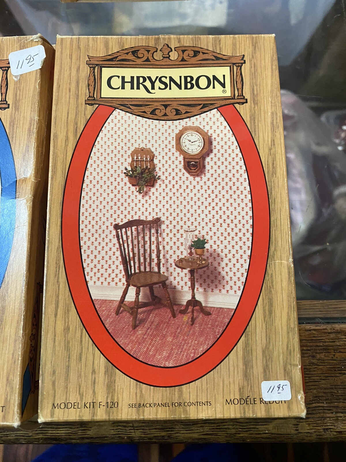 Vintage CHRYSNBON 112 Heritage in Miniatures Dollhouse Furniture Kits