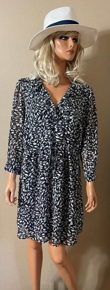 H&m robe bleu new arrivals