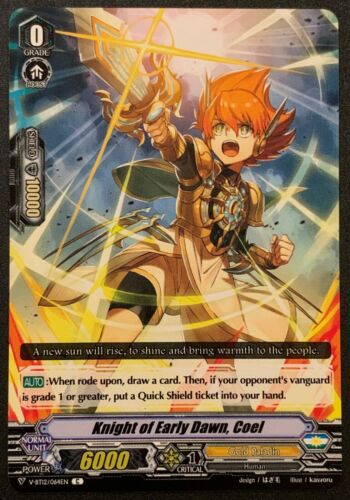 Knight of Early Dawn, Coel | V-BT12/064EN | C | Cardfight!! Vanguard - Picture 1 of 3