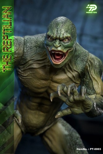 Figura de acción PREMIER TOYS PT-0003A/B The Reptilian The Lizard Dr. Connors - Imagen 9 de 14
