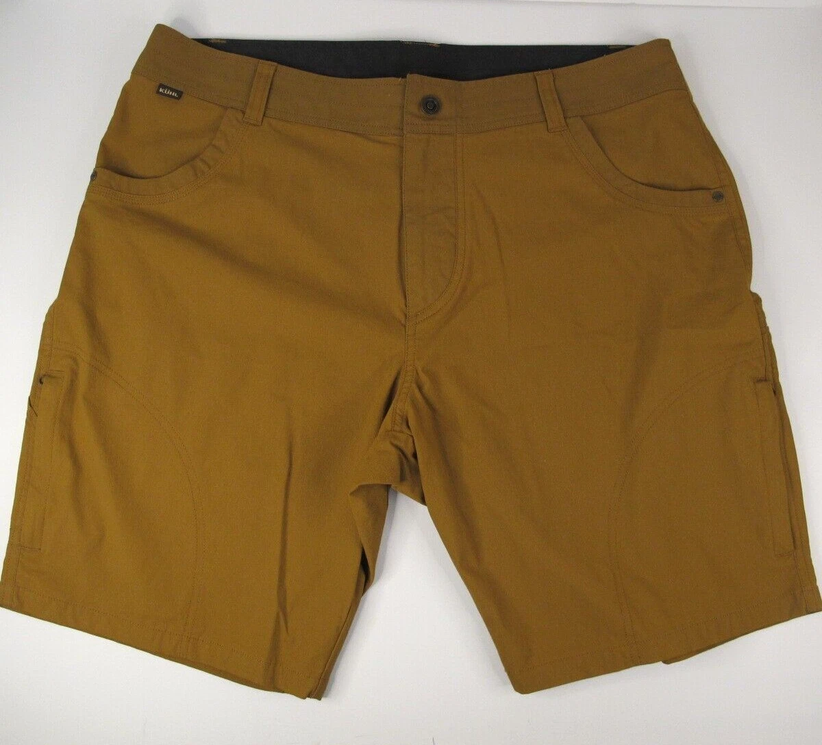 Kuhl Ramblr 10" Hiking Climbing Brown 8 Pocket Cargo Shorts Style 5125