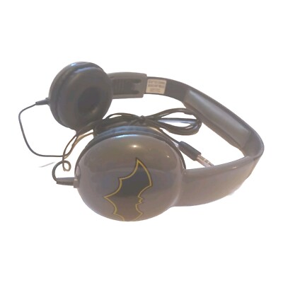 DC BATMAN Kid Safe Headphones with Volume Limiting Technology For Ages 3-9