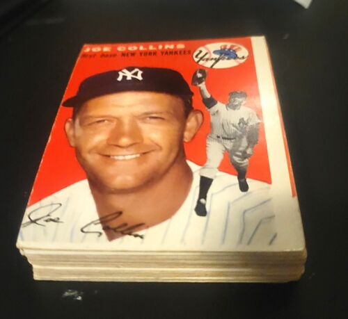 $ G to EX Lot: 1954 Topps Collins ANTONELLI Runnel DROPO Hamner CAIN Westalke ++