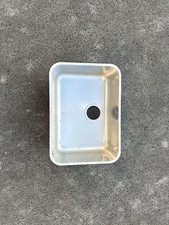 Franke LAX 110-50/35 3 1/2" OV AM UEL OBL Stainless Steel Kitchen Sink 