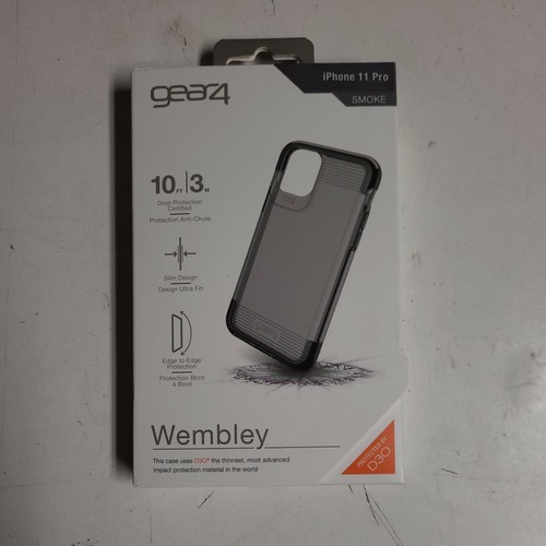 🌎 Gear4 Wembley Case for Apple iPhone 11 Pro - Smokey Black,Open Box - 第 1/3 張圖片