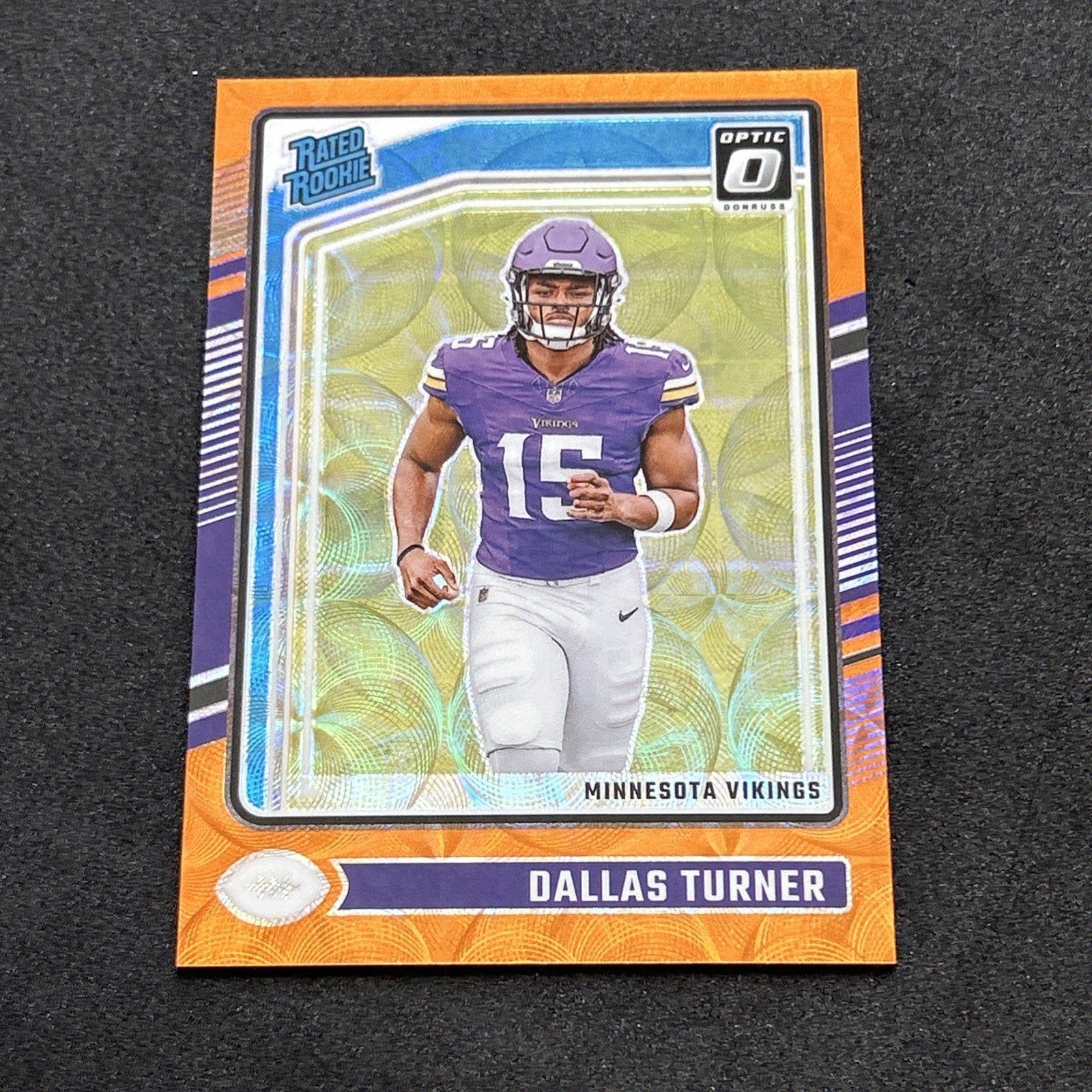 2024 Donruss Optic DALLAS TURNER Orange Scope /79 Rated Rookie RC #224
