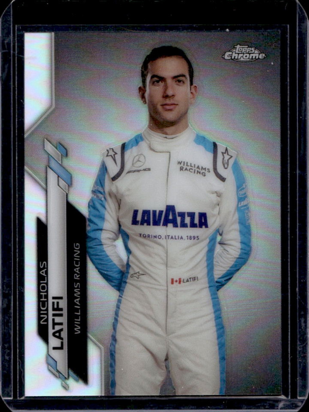 2020 Topps Chrome F1 Nicholas Latifi Refractor #20