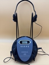 Insignia NS-P4112 Portable CD Player w/ Original Headphones Anti-Shock Tested