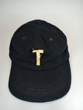 Vintage Old Rare "T" Funcap Texon Visor Cap Hat Union Made Wool Fitted DL 610923