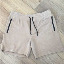 Wonder Nation Husky Boys Tan Athletic Shorts