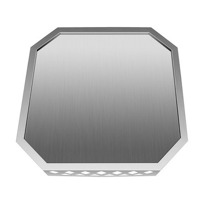 Stainless Steel Fire Pit Base for Surface Protection, 19 inch Metal Fire Pit Mat