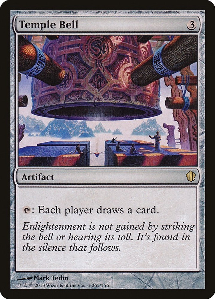 Temple Bell 265 Magic Commander 2013 Normal Damaged