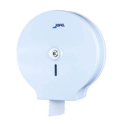 Jofel Jumbo Toilettenpapierhalter 400 m bis 260 mm weiß Stahl AE13300