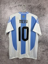 MESSI ARGENTINA JERSEY 2024 HOME SOCCER FOOTBALL SHIRT ADIDAS MEN SIZE L