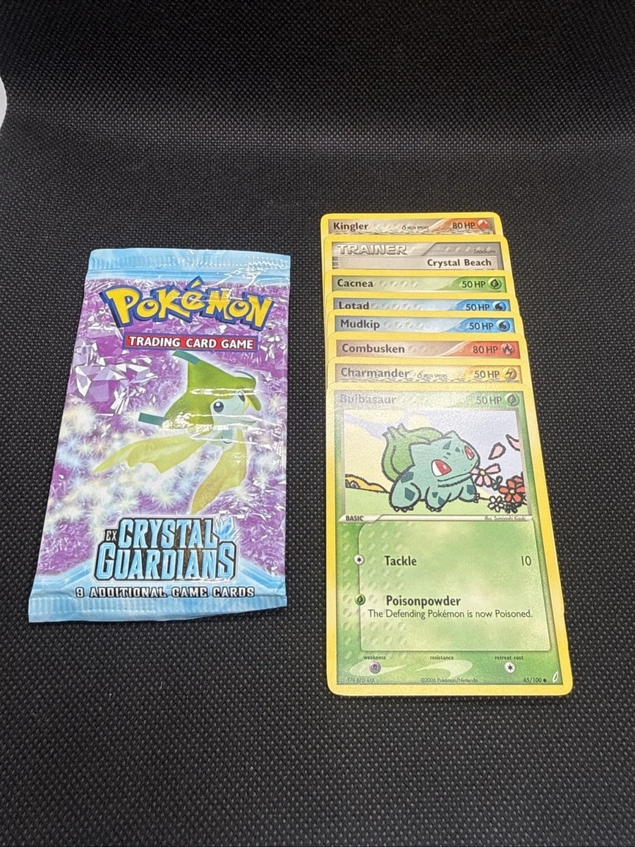 Pokémon English EX Crystal Guardians Sealed Booster Packs for sale
