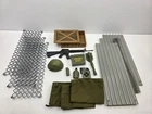1999 Hasbro GI JOE Authentic Equipment VIETNAM BASE CAMP SET *Incomplete*