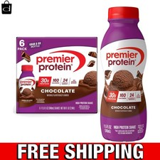 Premier Protein Shake, Chocolate, 30G Protein 1G Sugar 24 Vitamins Minerals Nutr