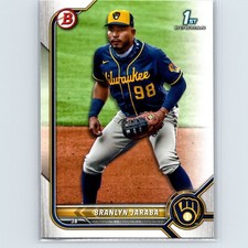 2022 Bowman - Prospects Branlyn Jaraba #BP-15 - Milwaukee Brewers