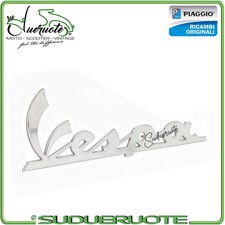 TARGHETTA LATERALE ORIGINALE PIAGGIO PER VESPA GT GTS GTV GT60 125 200 250 300