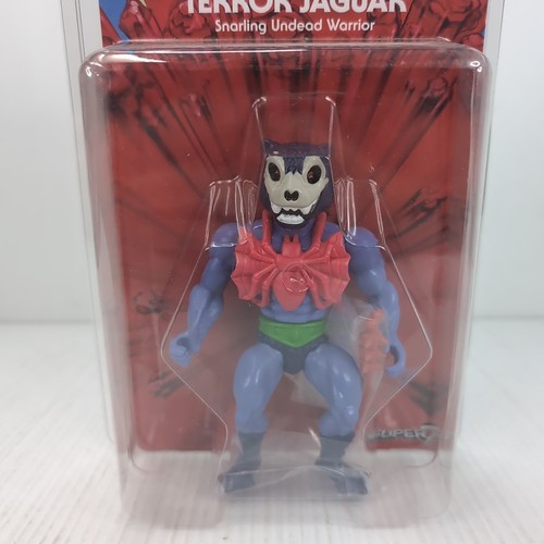 Terror Jaguar Action Figure 2016 Super7 MOTU Masters of the Universe Unpunched - Foto 4 di 15