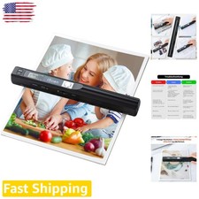 Handheld Scanner A4 - High Resolution 900 DPI Photo  Document Scanner, Portable