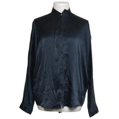 Blooming, Bluse, Größe: 36, Blau, Elasthan/Seide, Einfarbig, Damen #JLJ