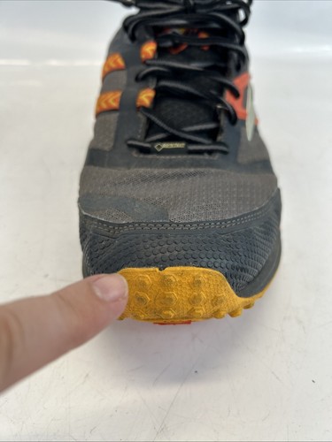 Brooks Cascadia 12 GTX Trail Runn. Zapatos Hombre 13 Med. D Gris Naranja 1102641D047 - Imagen 8 de 13