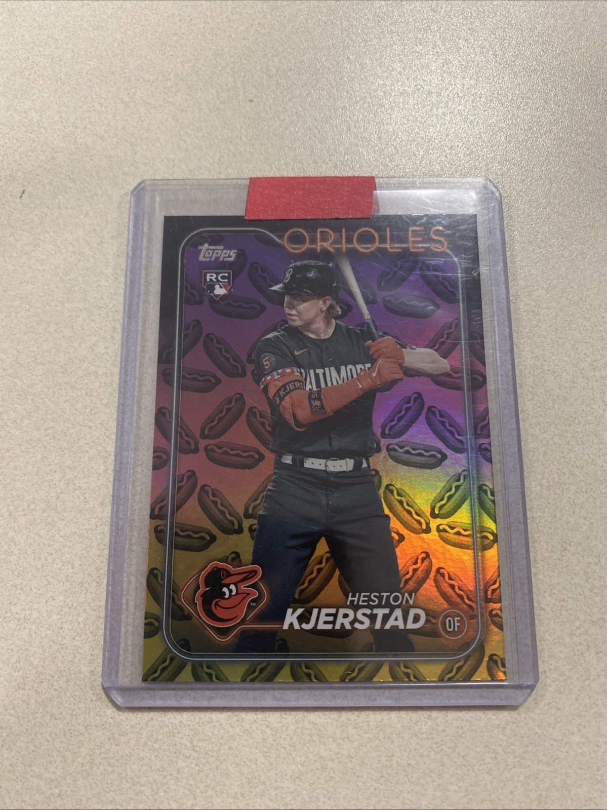 2024 Topps Series 2 Heston Kjerstad #394 Hot Dogs (RC)