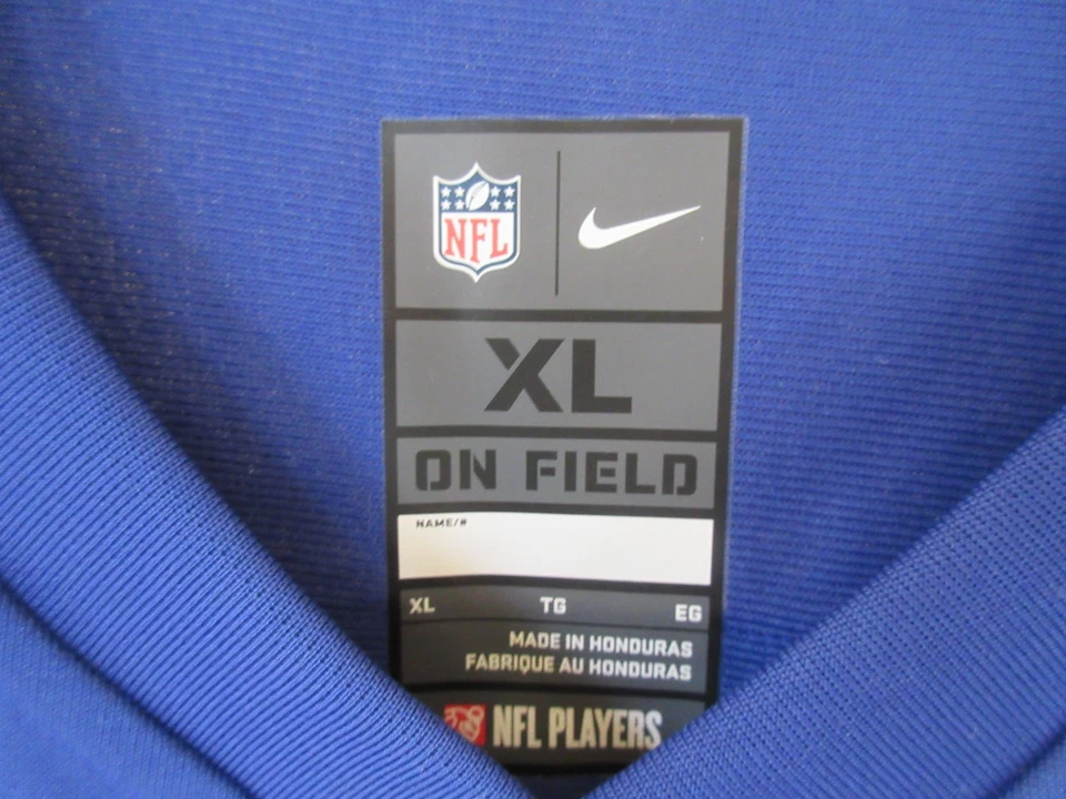 Maillot foot américain US GIANTS NEW YORK shirt NIKE HELMAN n°38 NFL XL - Photo 4/4