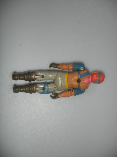 1986 Cobra Dreadnok Zandar v1 Figure Vintage G.I. GI Joe 3.75 ARAH 100% Complete - Picture 4 of 6